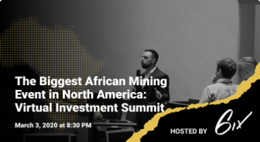 Africa2 - The Biggest African Mining Event in North America: Virtual Investment Summit