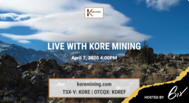 KORE Mining 1 - KORE Mining to review their recently released Imperial Project PEA