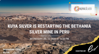 Kuya Silver - Kuya Silver is Restarting the Bethania Silver Mine in Peru