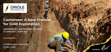 Hero Image Landing Page v2 - Oriole Resources: Cameroon, A New Frontier for Gold Exploration