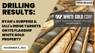 WhiteGoldLPImage - Drilling Results: Ryan's Surprise & Ulli's Ridge Targets on its Flagship White Gold Property
