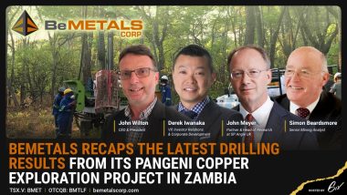 BeMetals Event 2022 landscape - BeMetals Recaps the Latest Drilling Results From its Pangeni Copper Exploration Project in Zambia