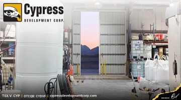 Cypress Development Event 2022 small - Cypress Development Announces Results of Lithium Extraction Pilot Plant in Nevada